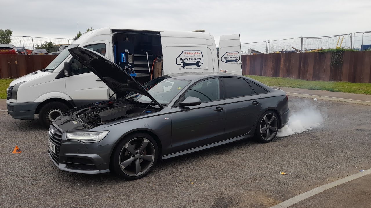 Audi A6 Ultra 2.0 TDI P200200 Particulate Filter Below Efficiency Bank 1 DPF & EGR Cooler Cleaning
