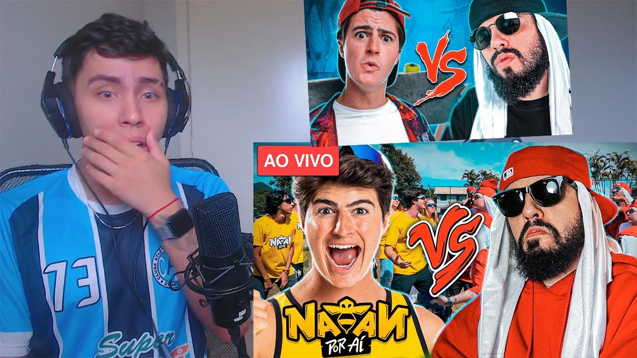 REACT Natan Por Aí (REVANCHE) Vs. Mussa - Batalha de Youtubers
