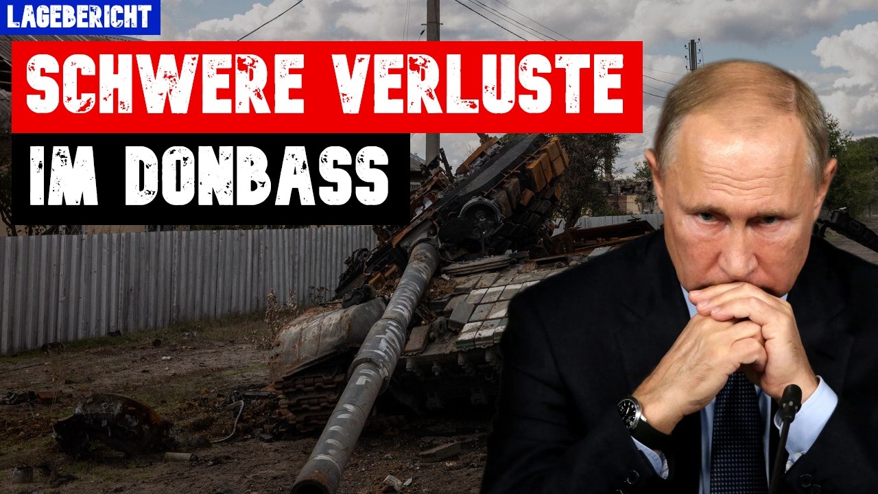 SCHWERE RUSSISCHE VERLUSTE IM DONBASS! // Lagebericht KW12 2026