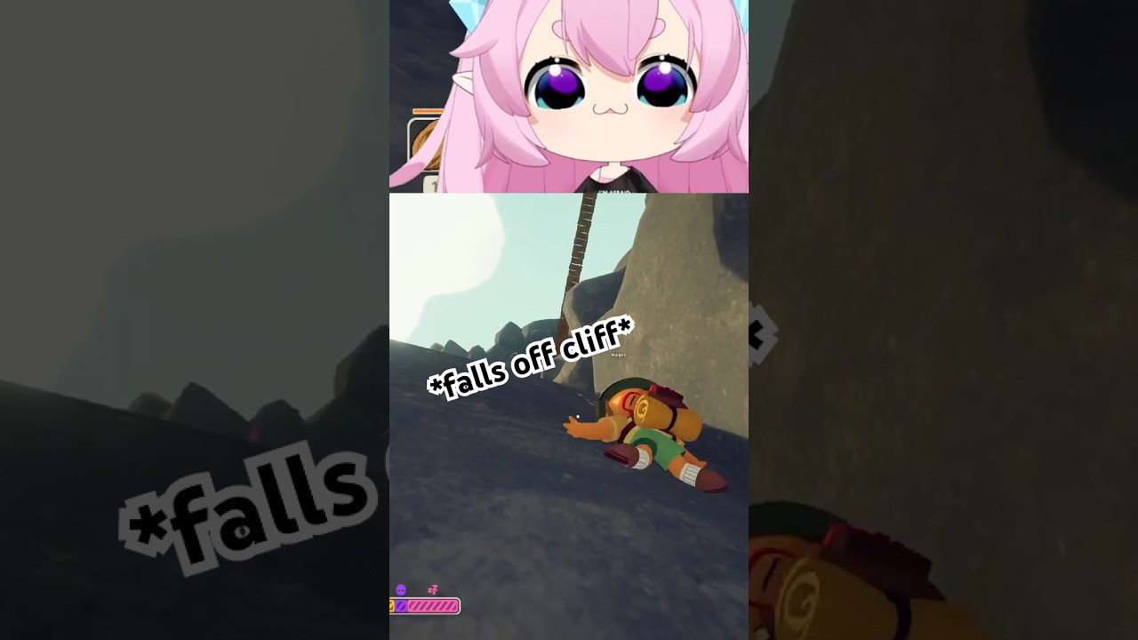 Chibi наблюдает за провалом Nagzz в PEAK #шорты #chibidoki #vtuber
