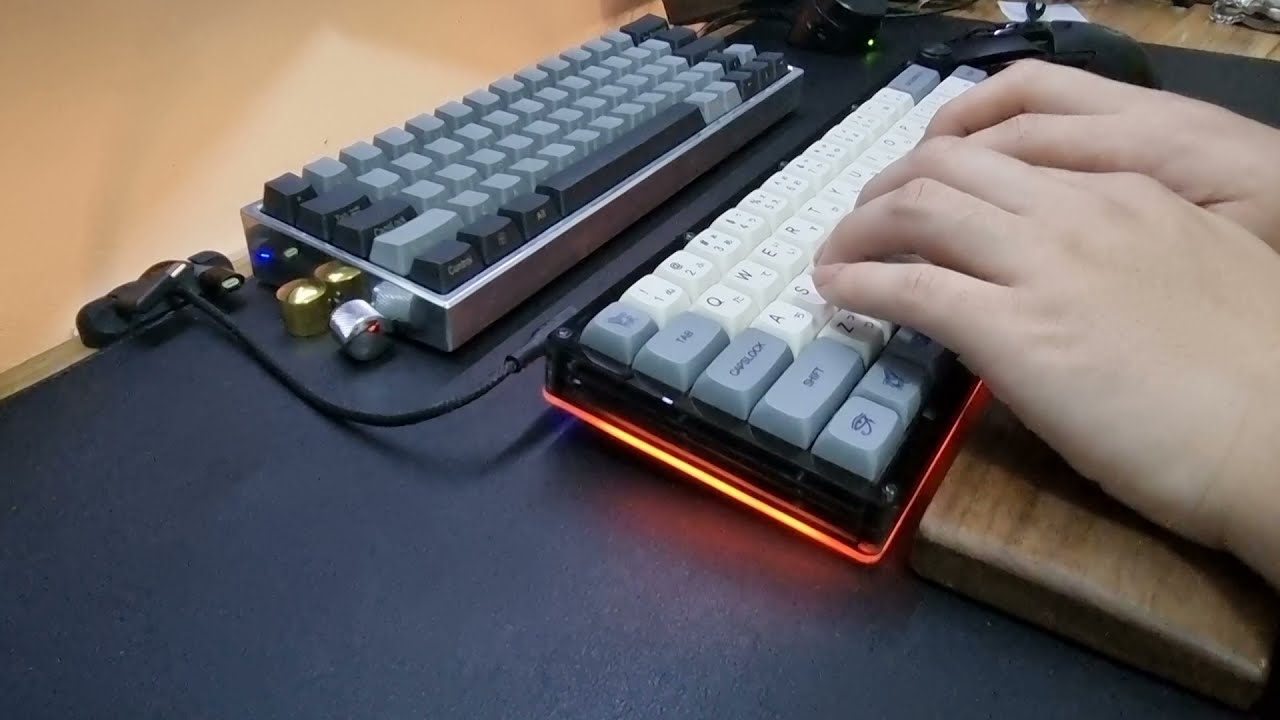 MW65 typing test with Tecsee Carrots