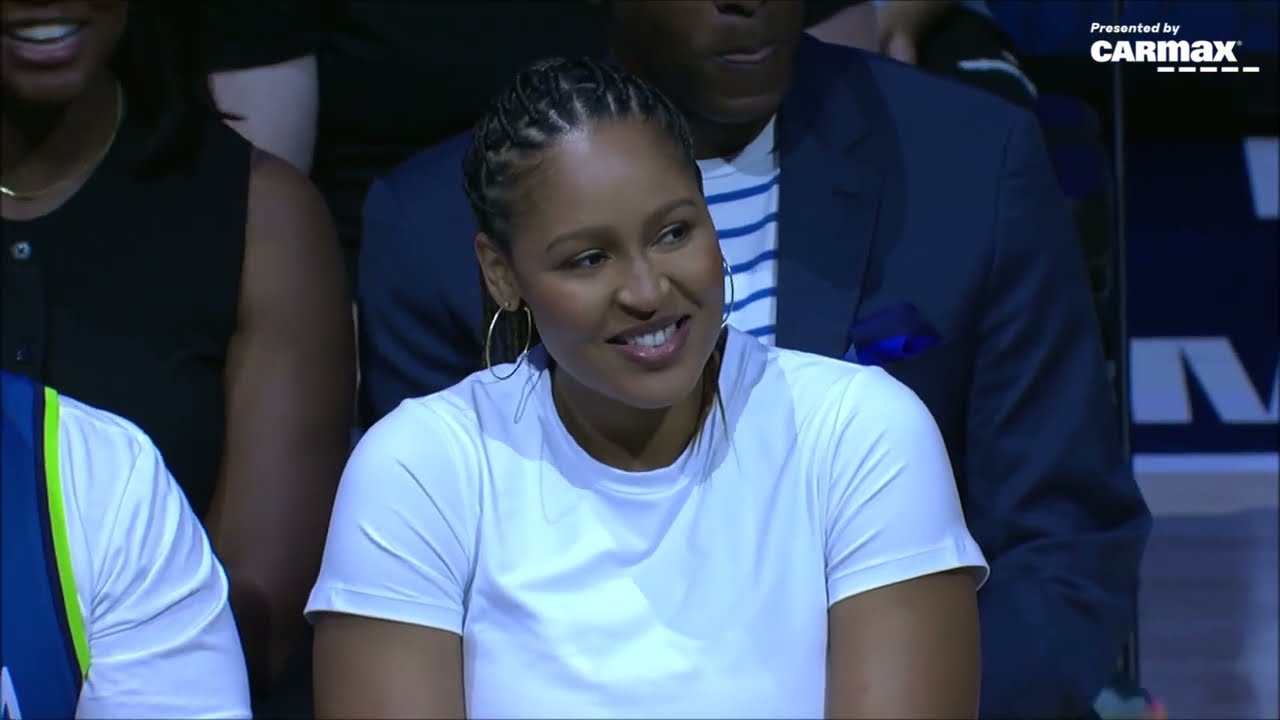 Maya Moore Jersey Retirement Ceremony after Minnesota Lynx vs Indiana Fever WNBA basketball | PART 1