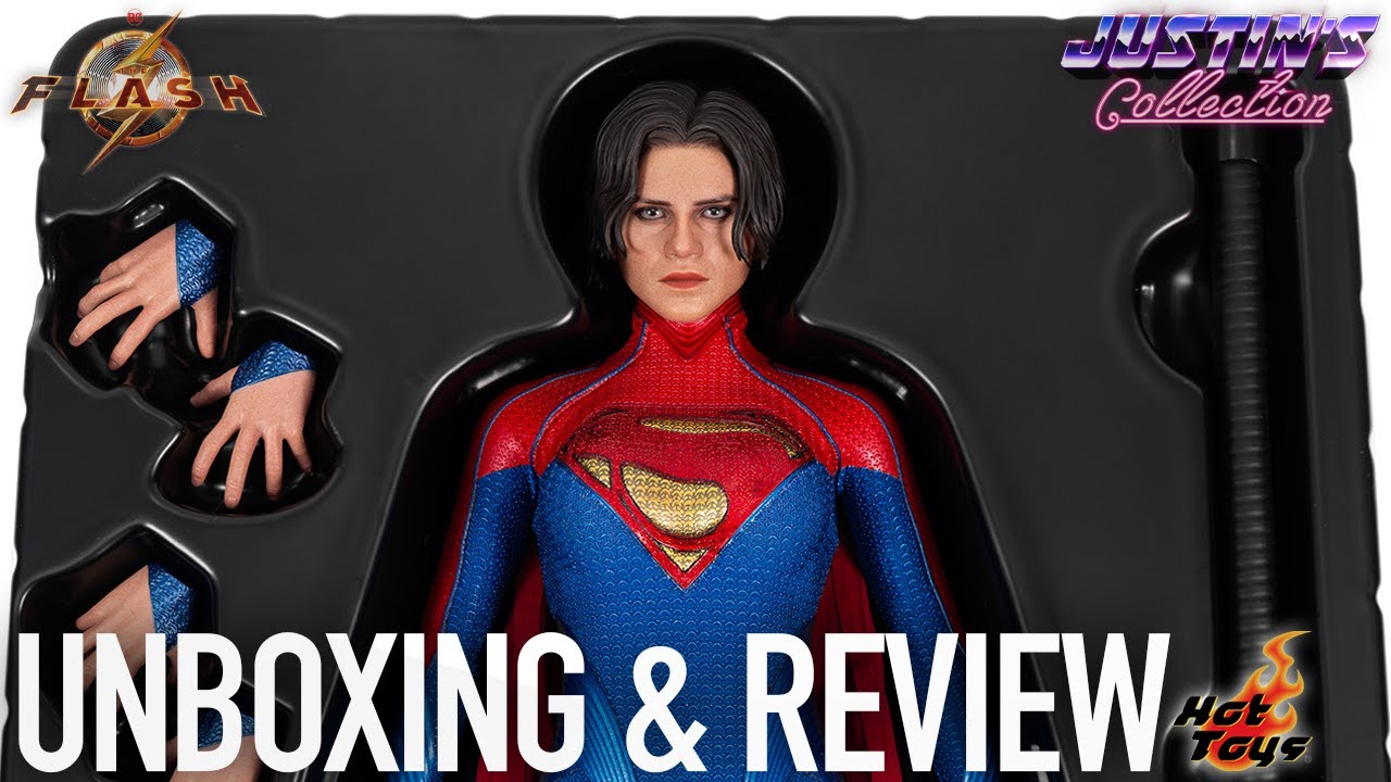 Hot Toys Supergirl The Flash Unboxing & Review