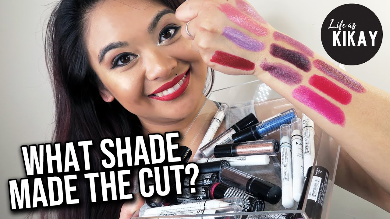 My Makeup Collection: Declutter With Me (NYX Cosmetics)