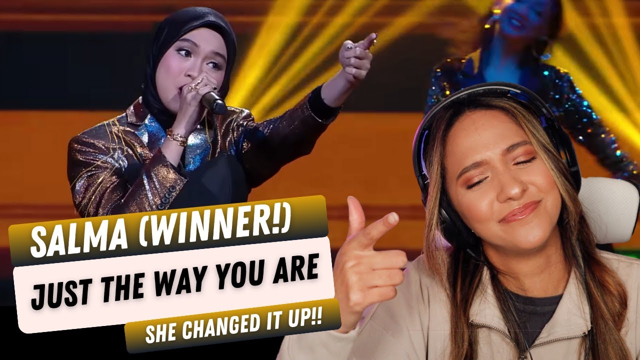 SALMA | Just The Way You Are (Бруно Марс) | ГРАНД-ФИНАЛ INDONESIAN IDOL 2023 | РЕАКЦИЯ!!