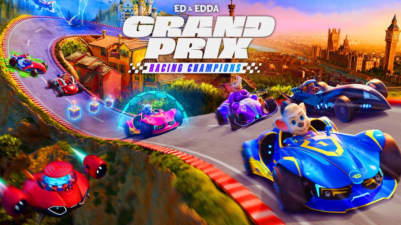 Ed & Edda: GRAND PRIX - Racing Champions All Characters & Races Full Game Movie Gameplay Walkthrough