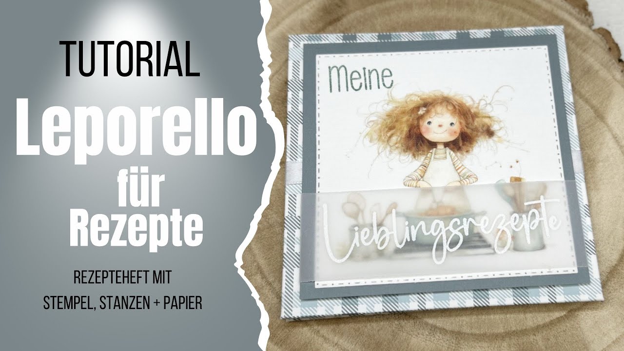 Neues Tutorial | Leporello als Rezeptheft
