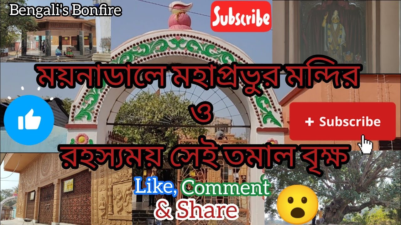 ময়নাডালে মহাপ্রভুর মন্দির ও রহস্যময় সেই তমাল বৃক্ষ 😯♥️, প্রসাদ খাওয়া | Moynadal Mahaprabhu Mandir.