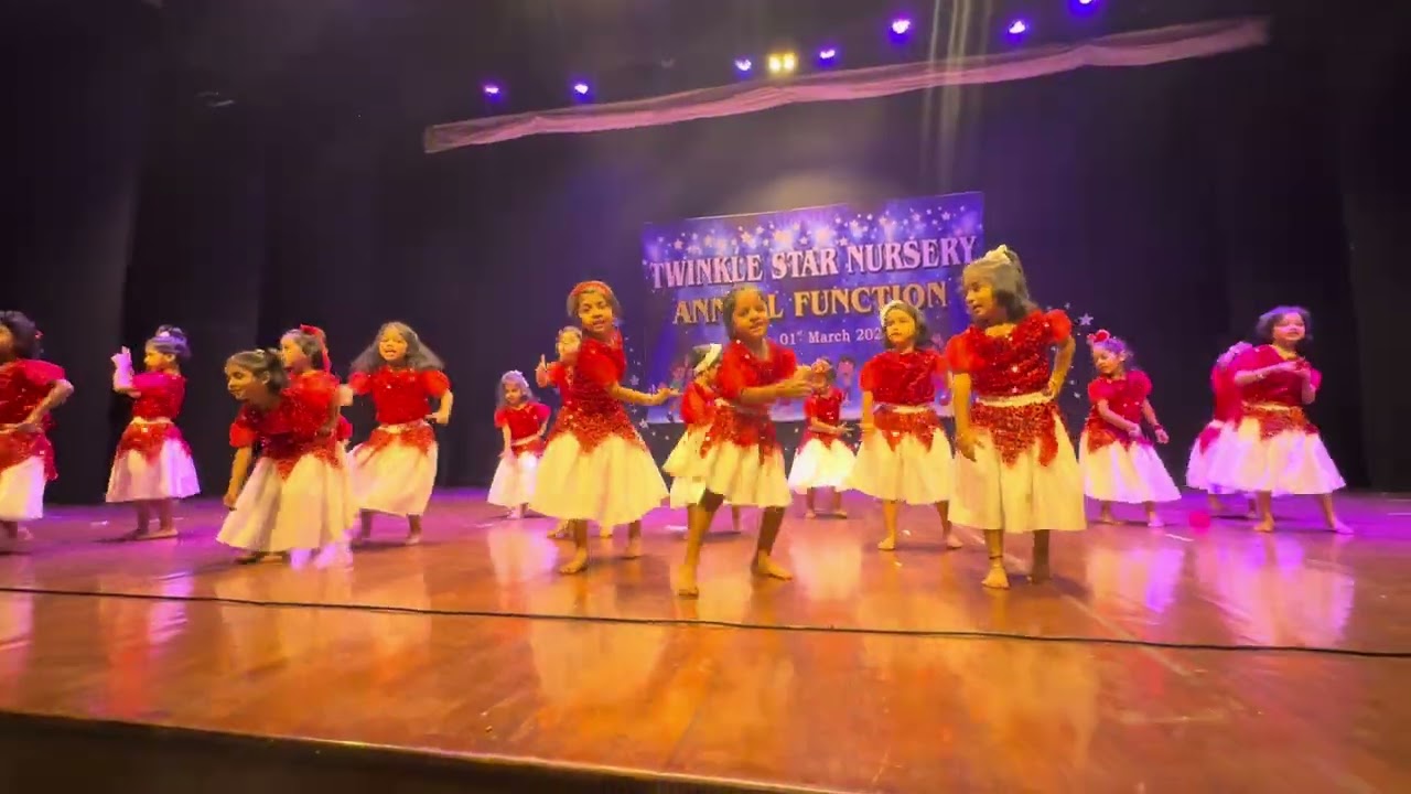 Chittiya Kalaiyan performance by Jr.Kg students of Twinkle Star Nursery. 🤩💃