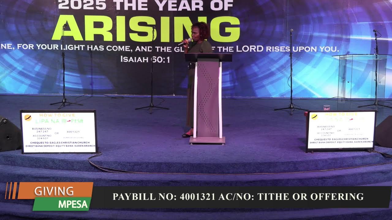 ARISE AND SHINE - REV. FAITH BOGONKO