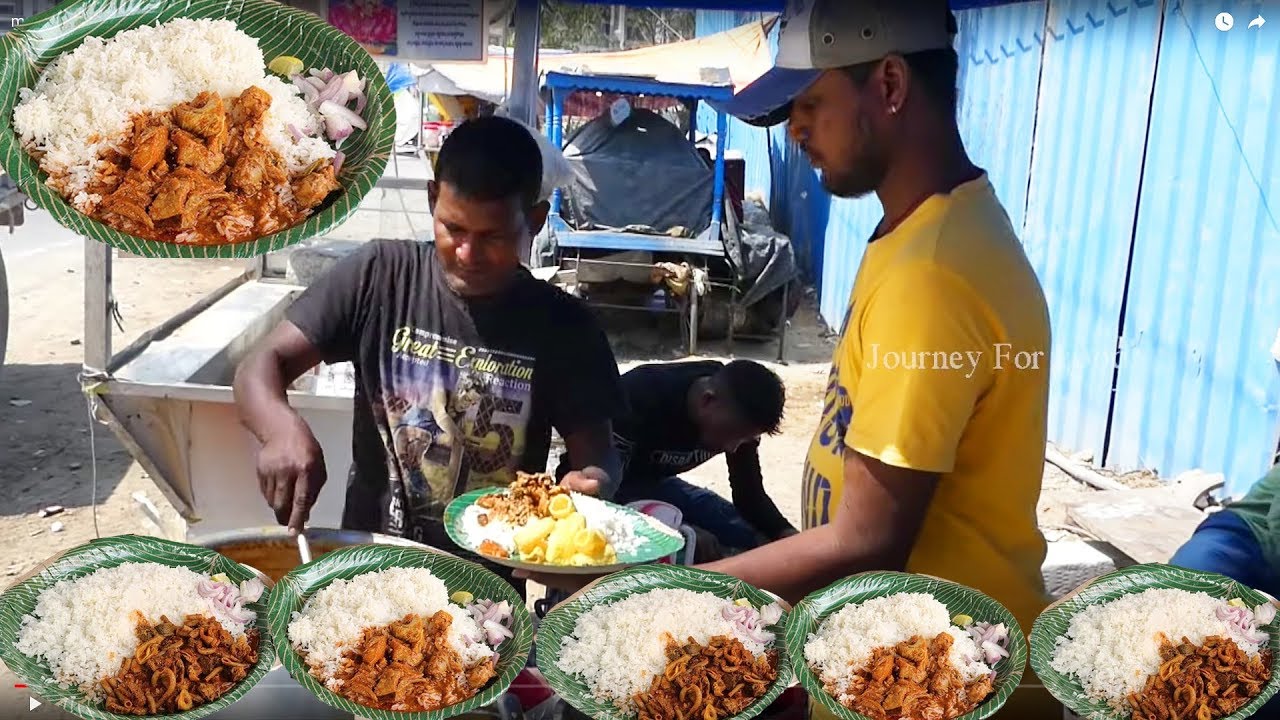 Cheapest Roadside Unlimited Meals | Indian Street food | Journey For Food