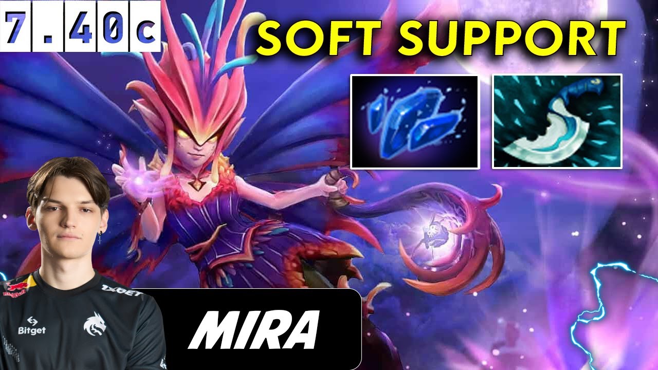 Mira Dark Willow Soft Support - Dota 2 Patch 7.40c Pro Player Gameplay