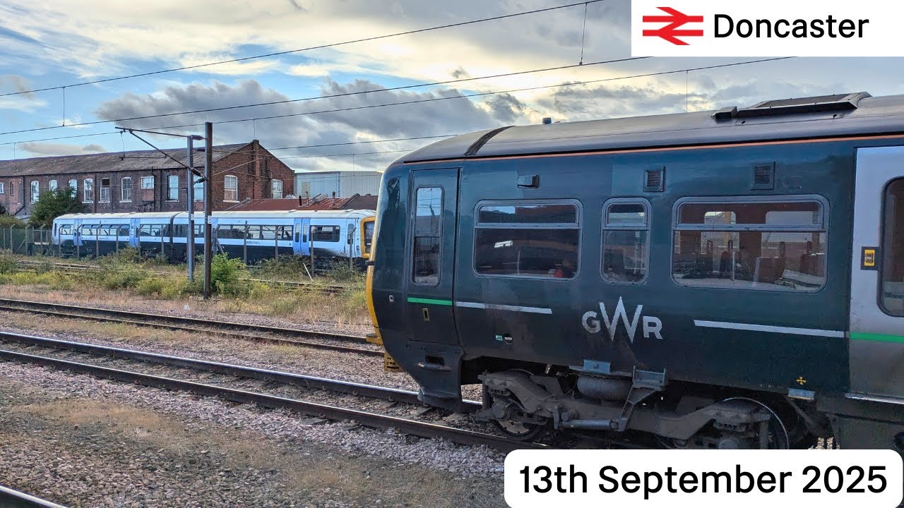 Trains at Doncaster Station (13/09/2025) ft:@Addison's Transport