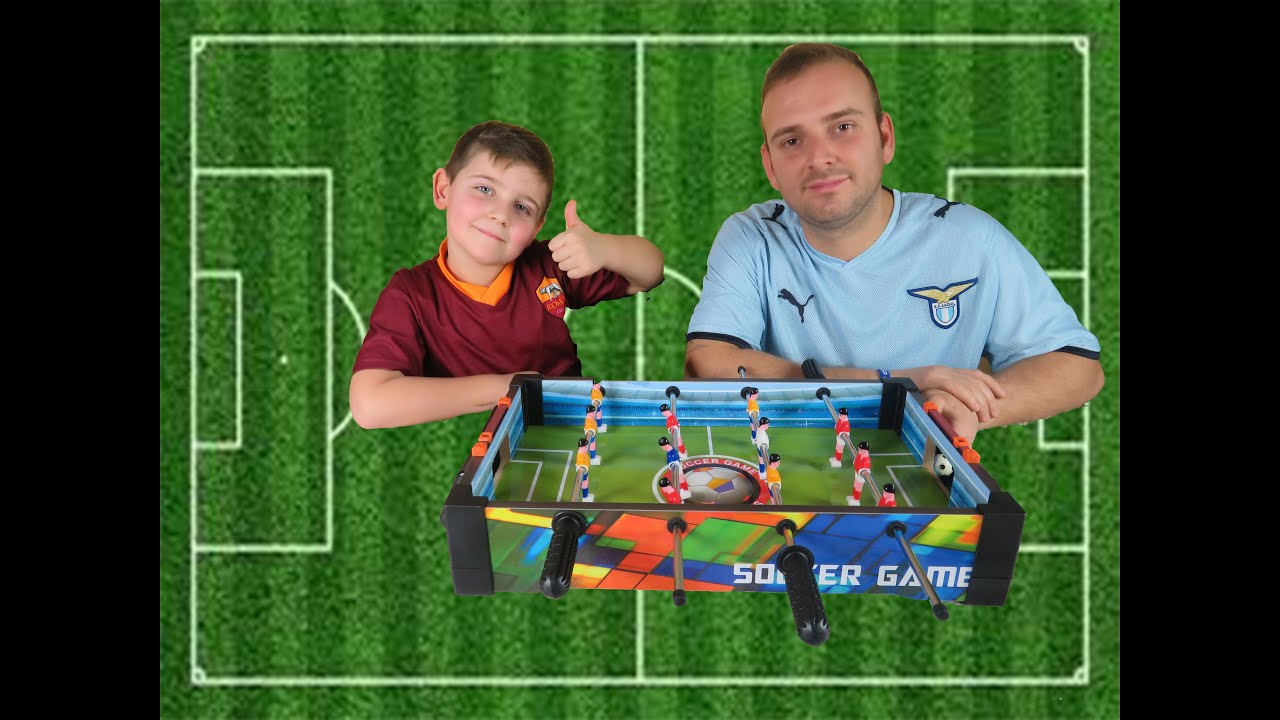 CALCIO BALILLA CHALLENGE *ROMA VS LAZIO*