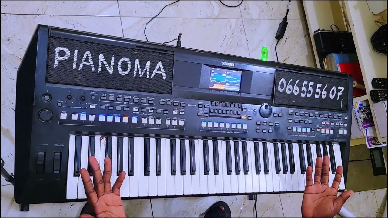 Tutoriel Kalimba/Guitare basse - Rythme congolais au piano en tonalité de DO Majeur en 10min chrono