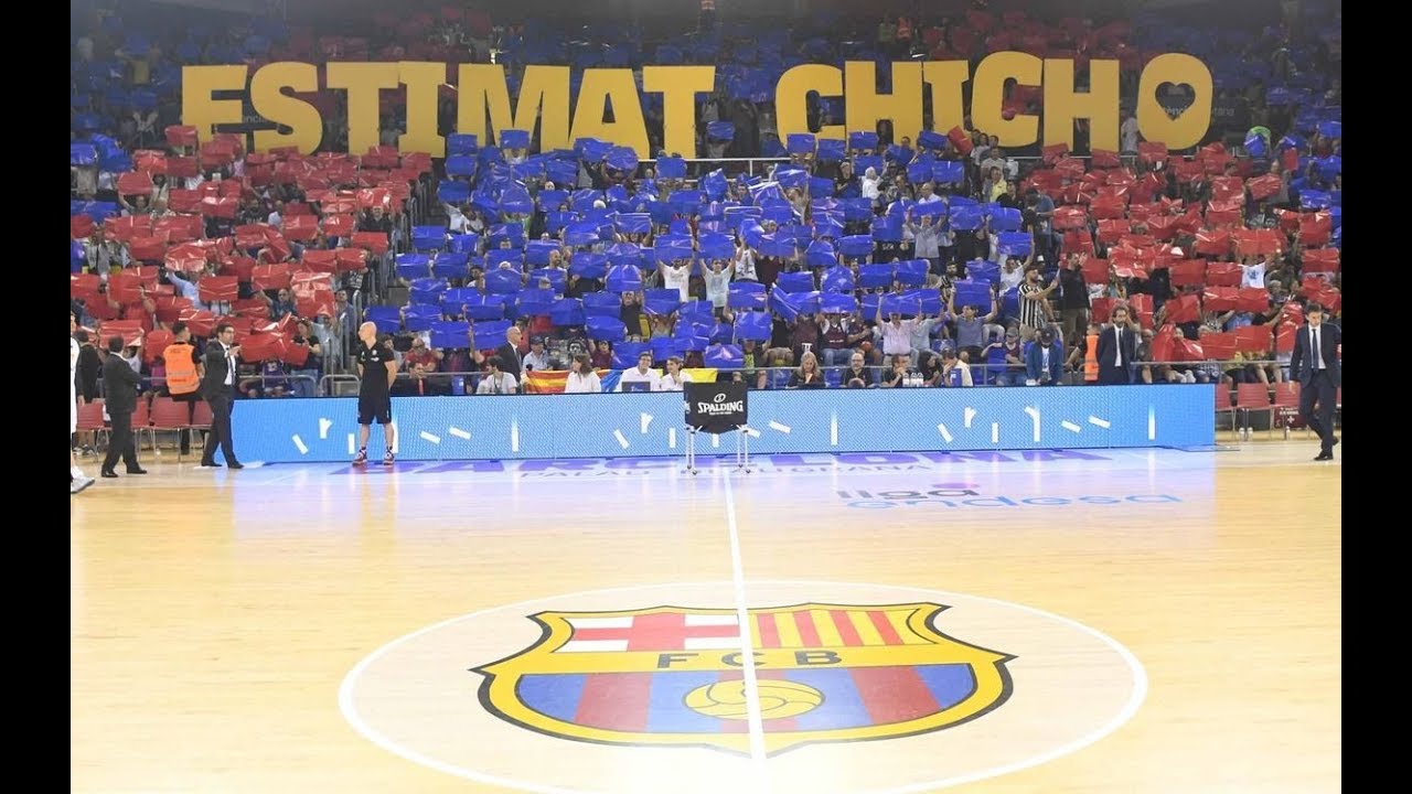 El homenaje a Chicho Sibilio - Palau Blaugrana 29.09.2019