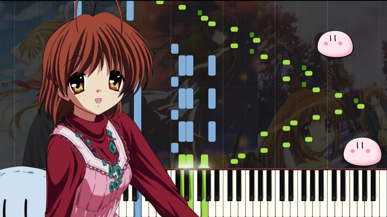 [Animenz] Air (TV), Kanon (2006), Clannad After Story Piano Medley Piano Tutorial || Synthesia