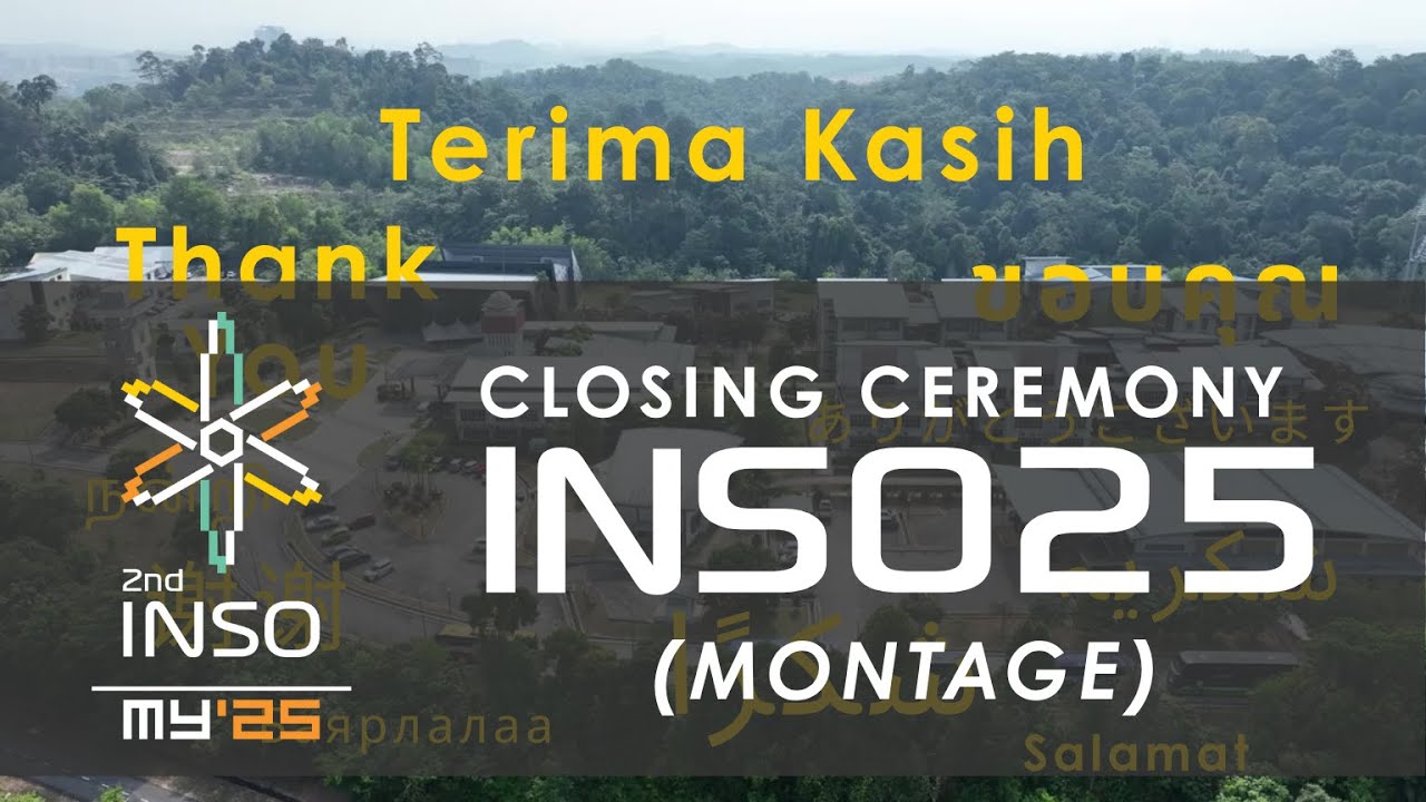 Closing Ceremony International Nuclear Science Olympiad 2025 (INSO 2025) (MONTAGE)