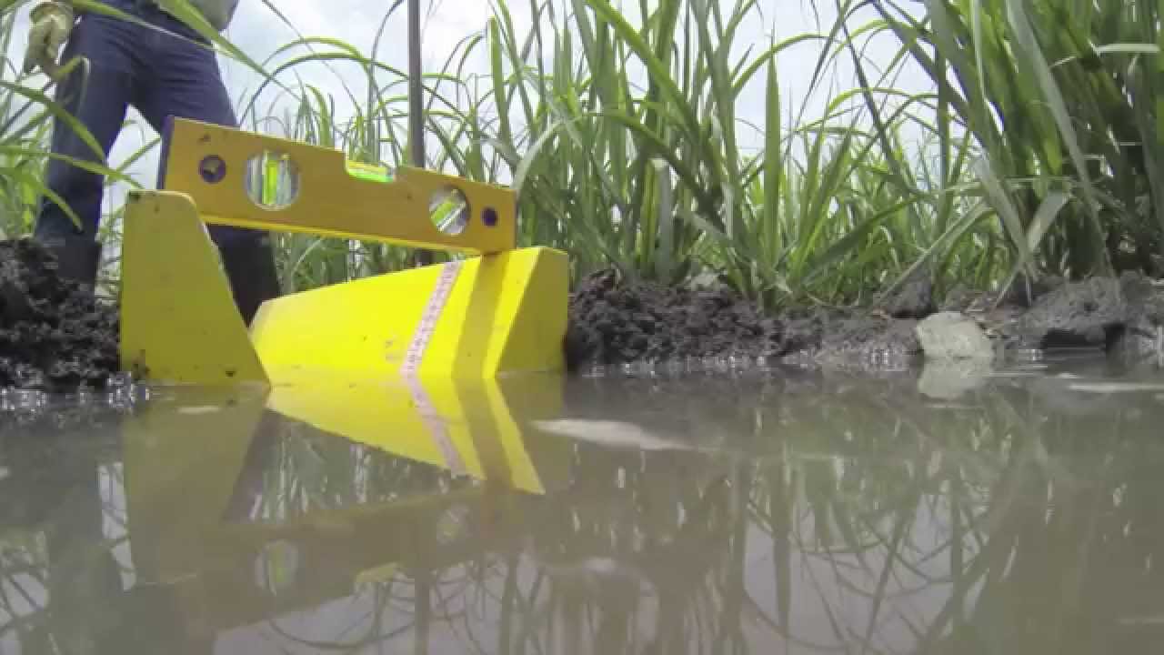 Determinación del volumen de agua aplicado por hectárea en el riego del cultivo de caña de azúcar