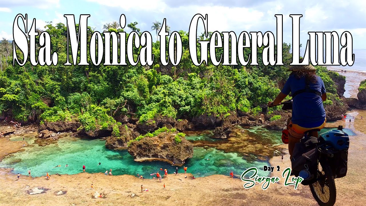Bike packing Siargao - Sta. Monica to General Luna, 60 Kilometer ride -  Day 2
