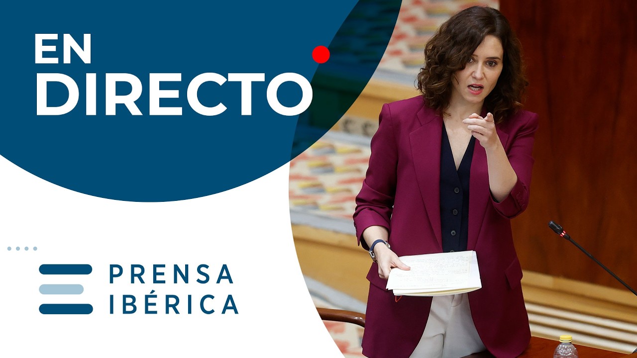 DIRECTO | Comparecencia de Ayuso en la Asamblea de Madrid