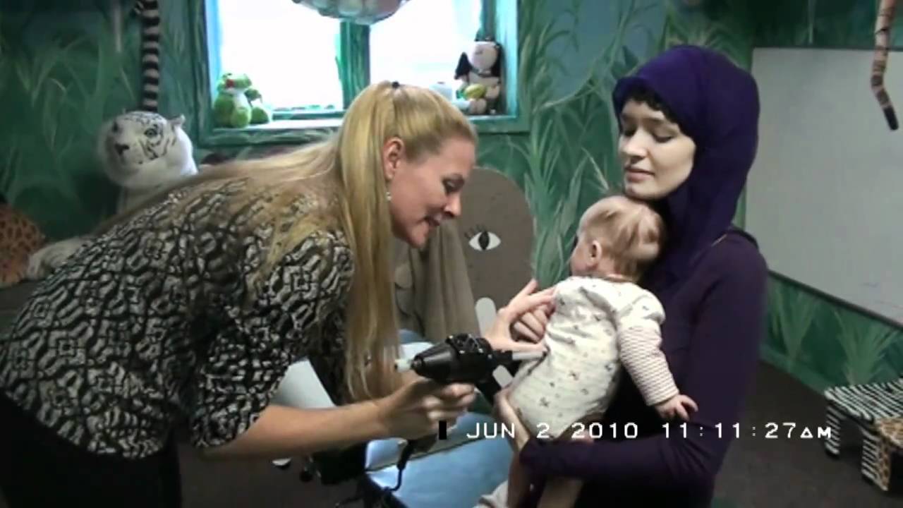 KST Chiropractic Adjustment for infant at Van Every in Royal Oak MI