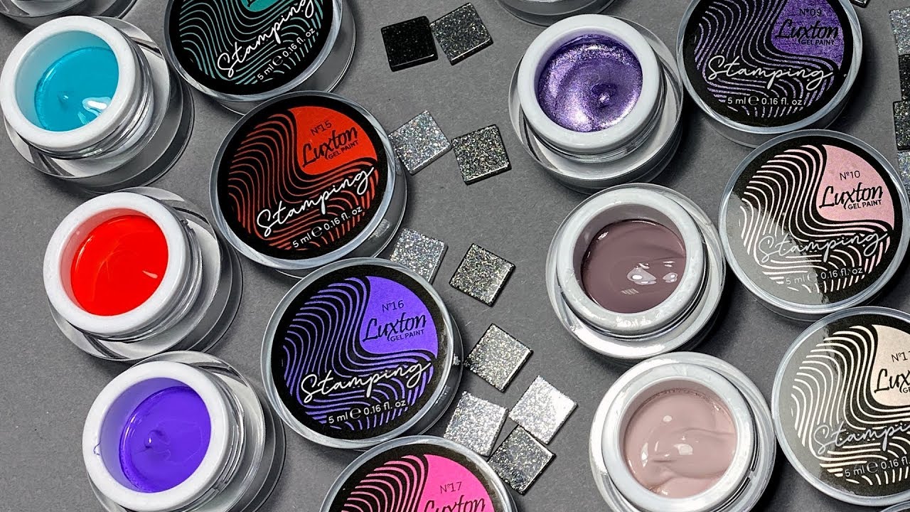 Гель-краска для стемпинга LUXTON Stamping Gel Paint
