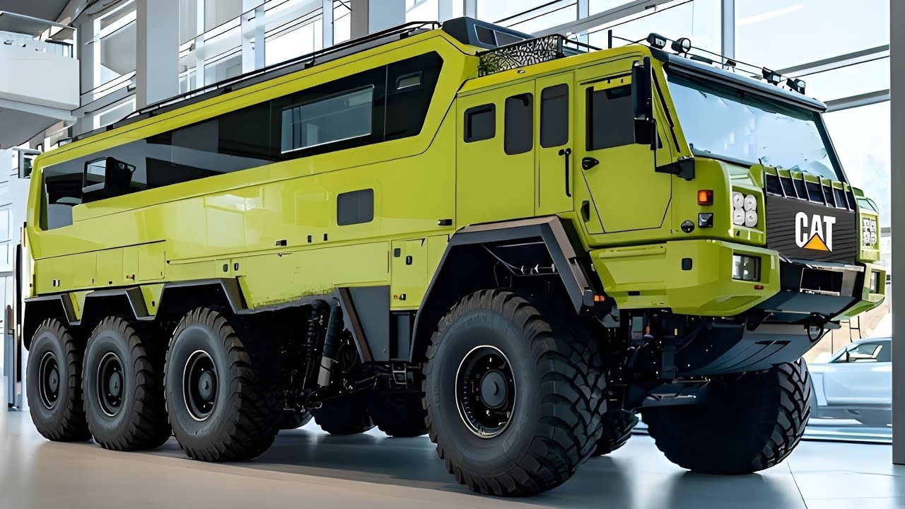 2026 Caterpillar 8×8 Overland RV Motorhome 😱 World’s Most Powerful Luxury Off-Road Beast!