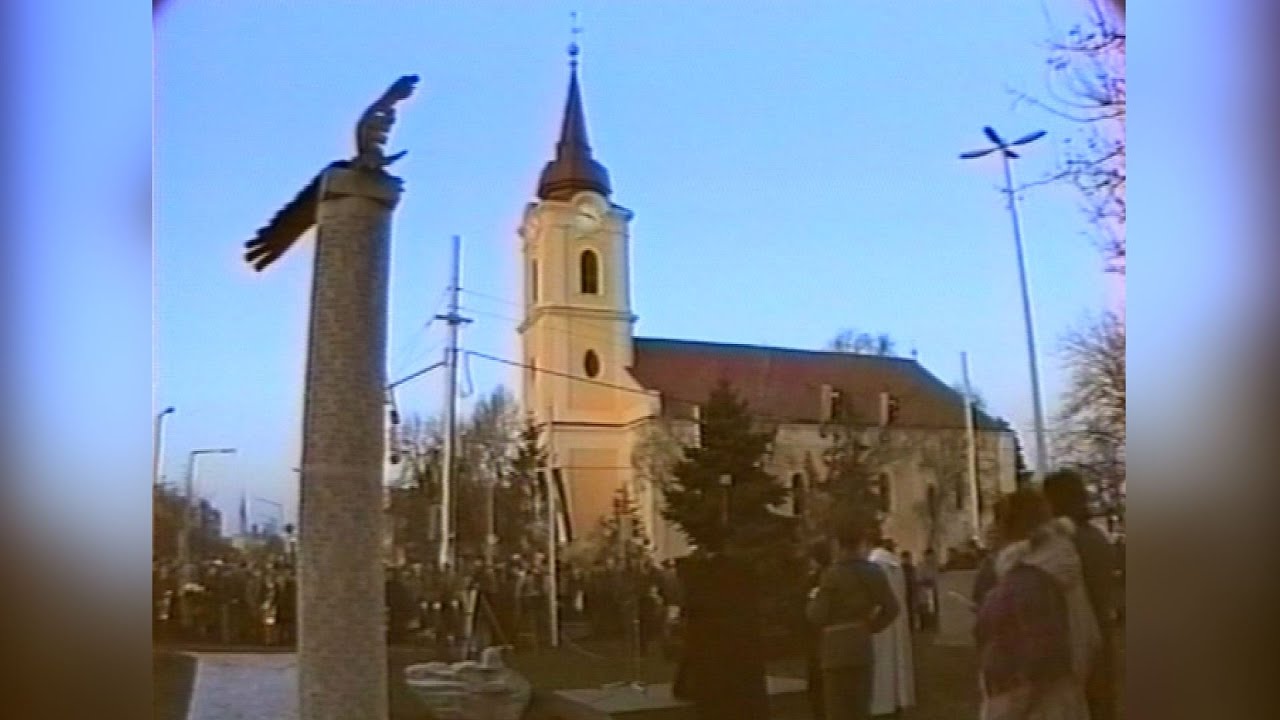 EMLÉKMŰAVATÁS, Berettyóújfalu 1994. 11. 26.