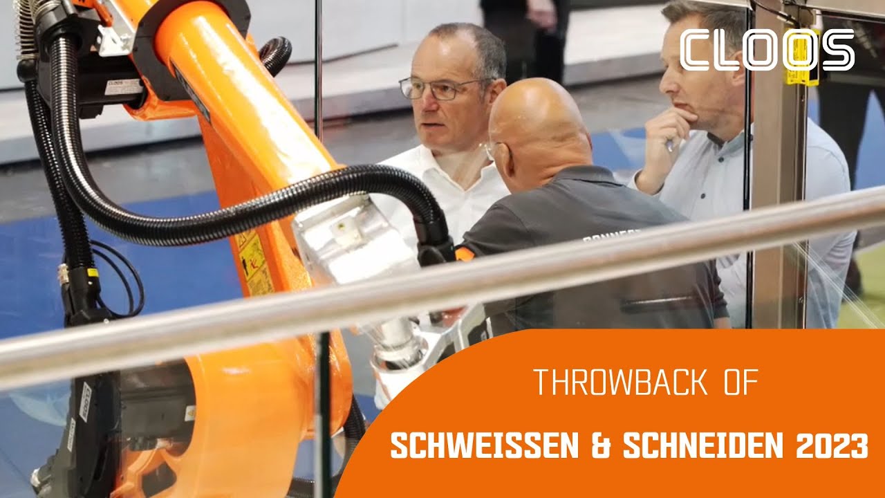 CLOOS at SCHWEISSEN & SCHNEIDEN - throwback