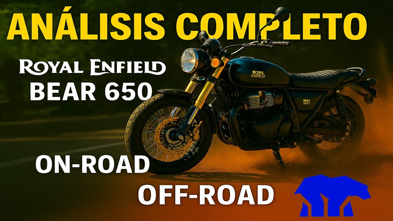 Royal Enfield Bear 650 - Una scrambler para divertirse en el Off-Road | Test Ride