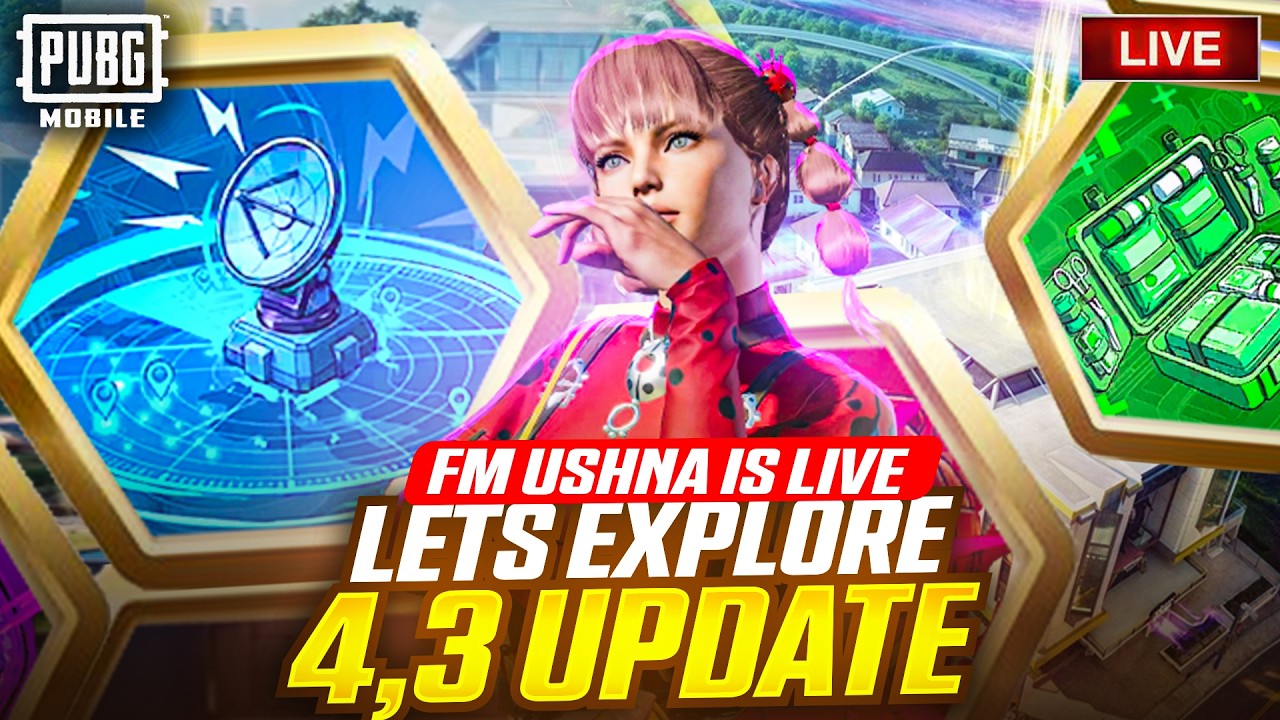 FM USHNA IS LIVE- LET'S EXPLORE PUBG NEW EVENT