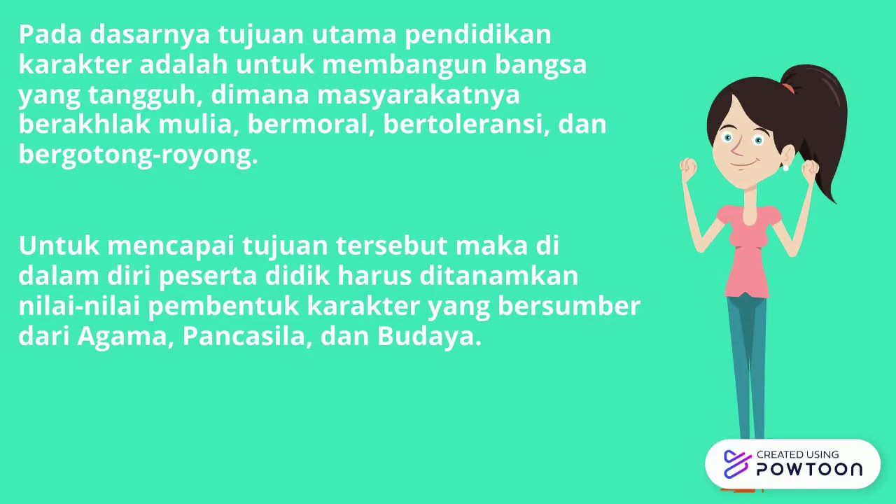 PENDIDIKAN BERKARAKTER