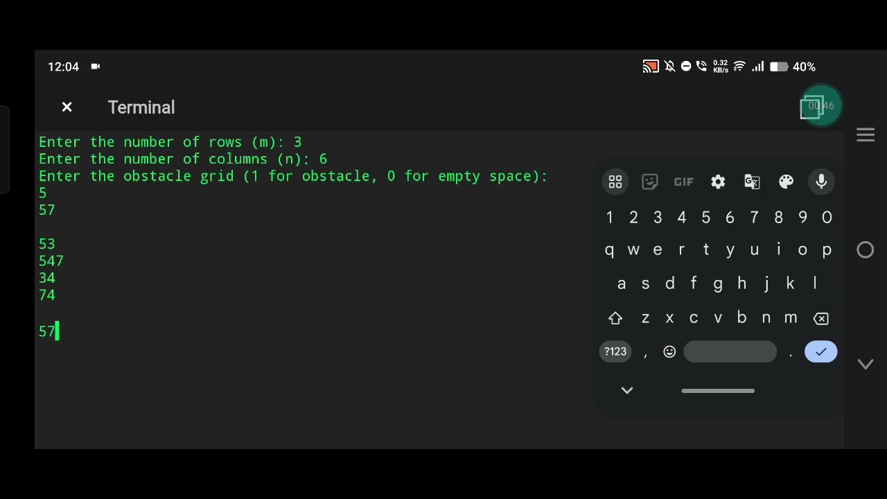 DSA Coding Question: Unique Paths in a Grid with Obstacles Using Dynamic Programming in C++