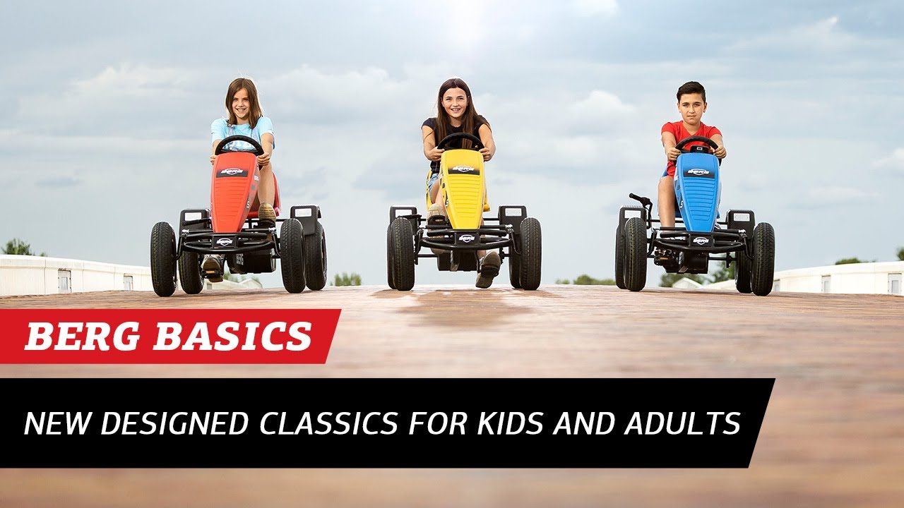 BERG B.Pure, B.Rapid & B.Super karts à pédales | Caractéristiques