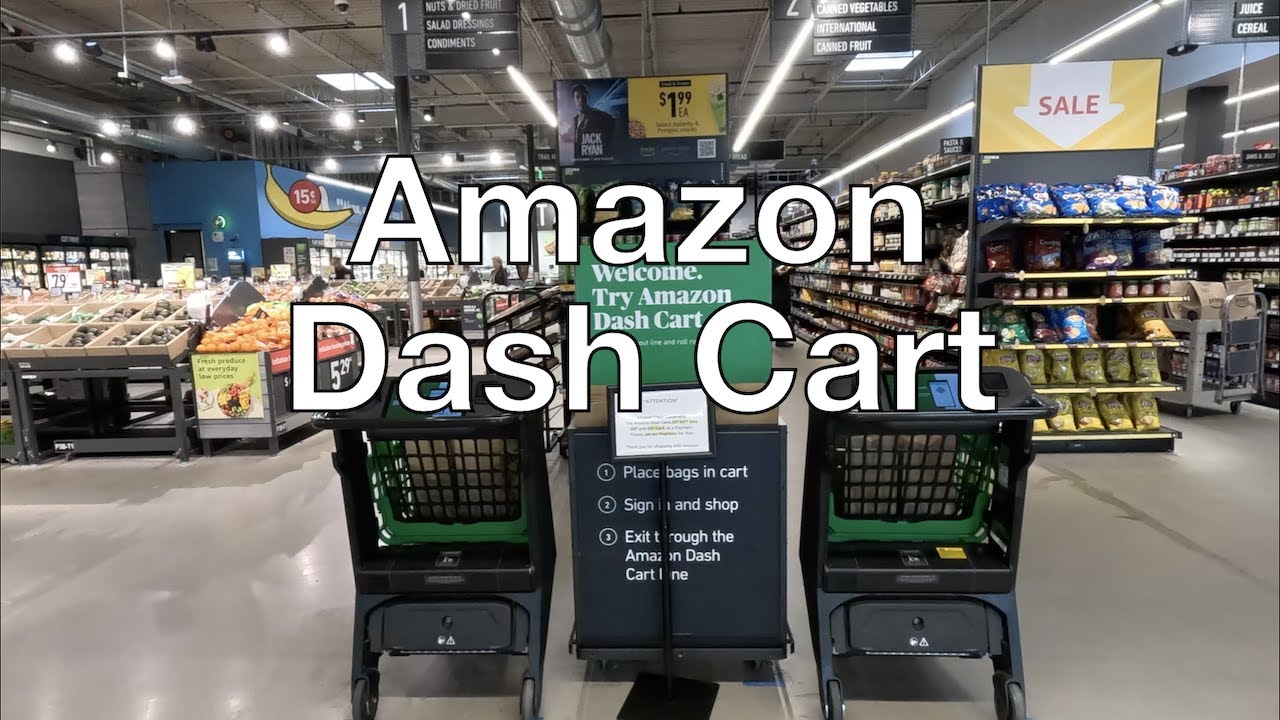 Amazon Dash Cart Shopping Experience | Amazon Dash Cart 쇼핑 경험