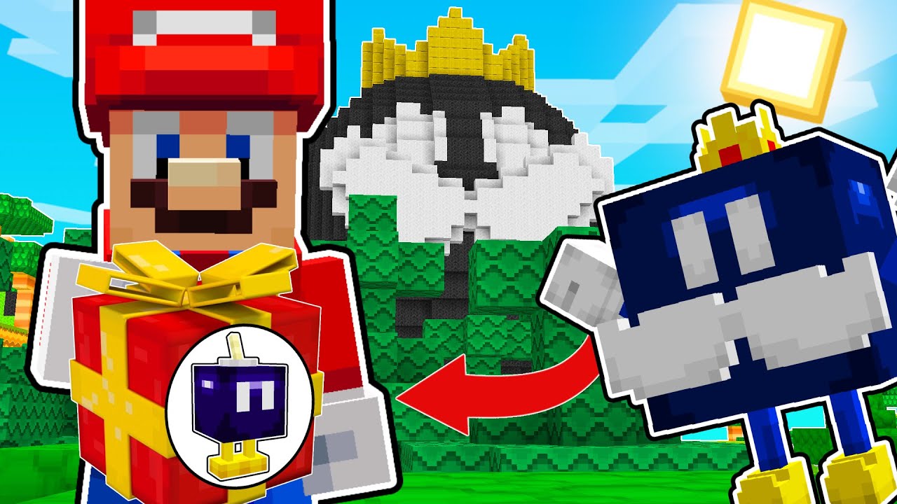 Minecraft | Super Mario World | KING BOB-OMB SURPRISE ATTACK!