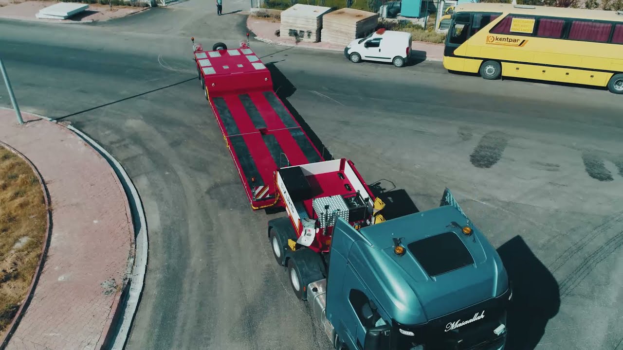 KMD 3 PENDLE AXLE MODULAR LOWBED