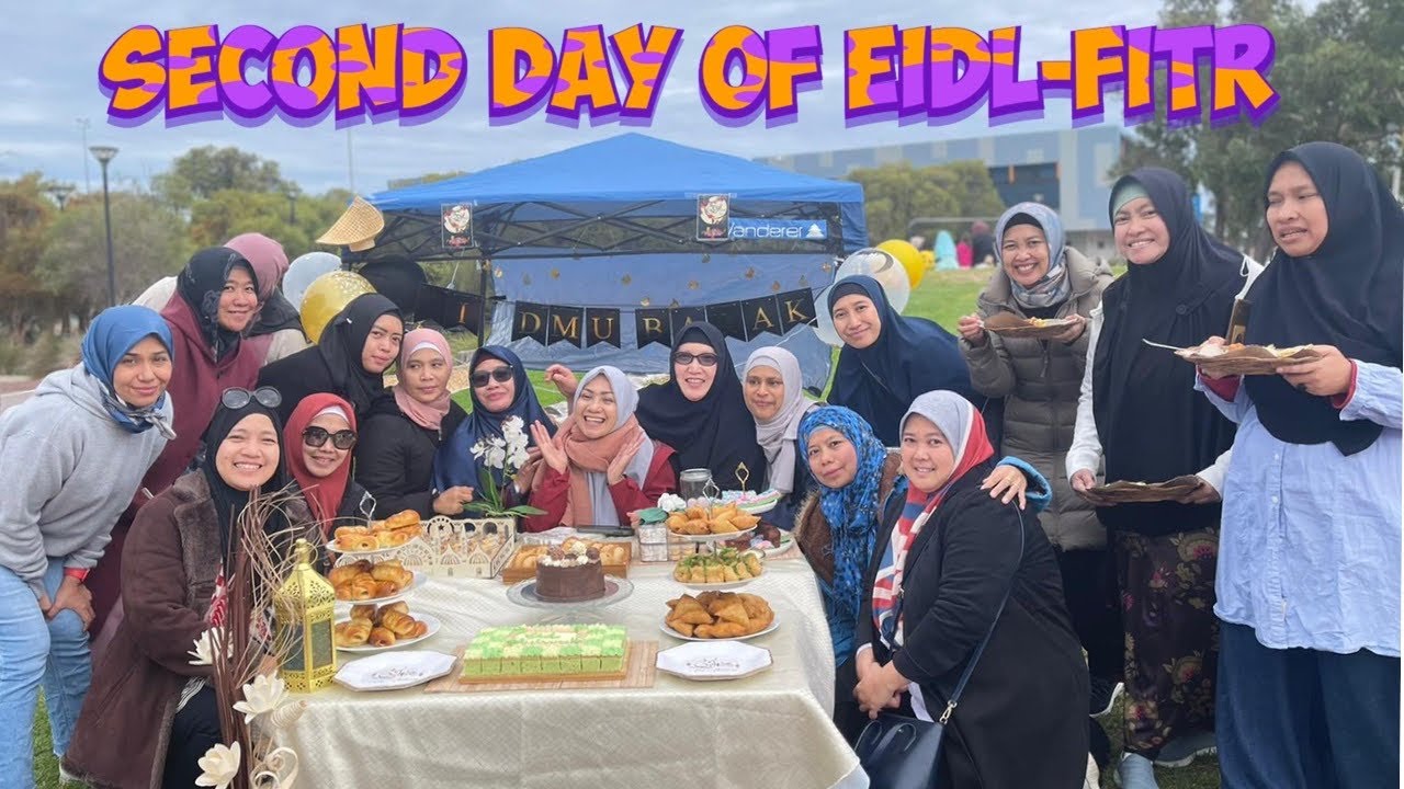 Eid Celebration at the Park || Muslim Indonesian Community di Perth Australia