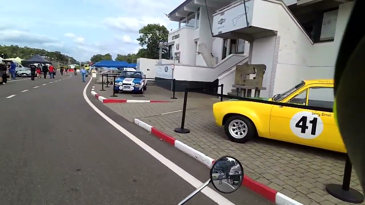 Circuit Zolder Historic Grand Prix Paddock ride trough 22-07-2023 60 years