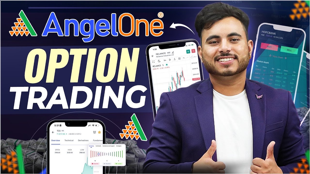 Angel One Se Trading Kaise Kare | AngelOne App Live Option Trading For Beginners ?