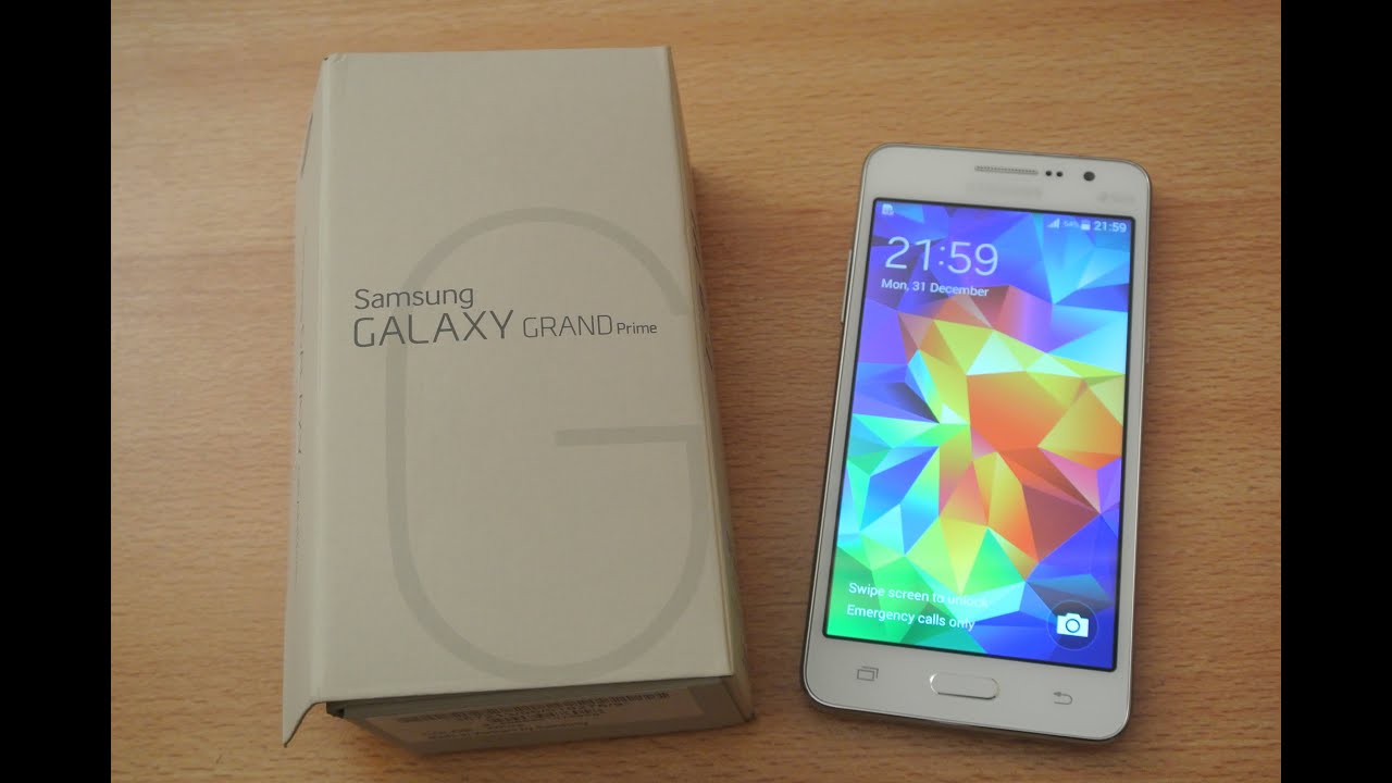 Распаковка Samsung Galaxy Grand Prime и первый взгляд на HD-версию