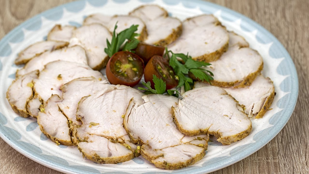 FIAMBRE de Pollo casero en MICROONDAS en 10 minutos