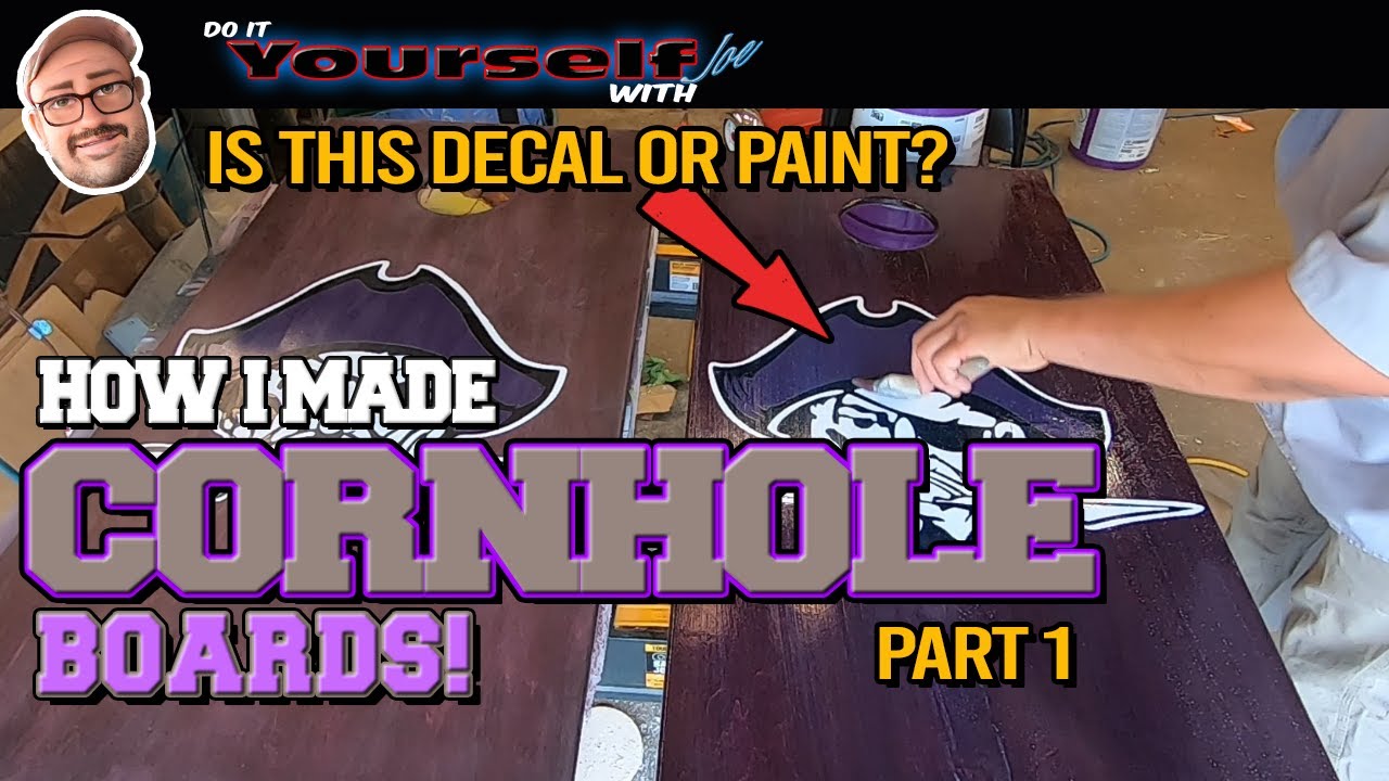 Cornhole Boards, How I Make Cornhole boards