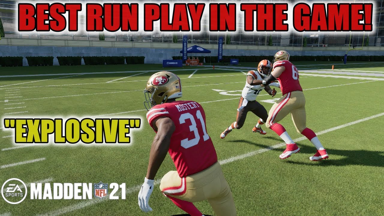 THE BEST RUN PLAY IN MADDEN 21 THAT NOBODY KNOWS ABOUT! KILL ANY DEFENSE WITH THIS EXPLOSIVE OFFENSE