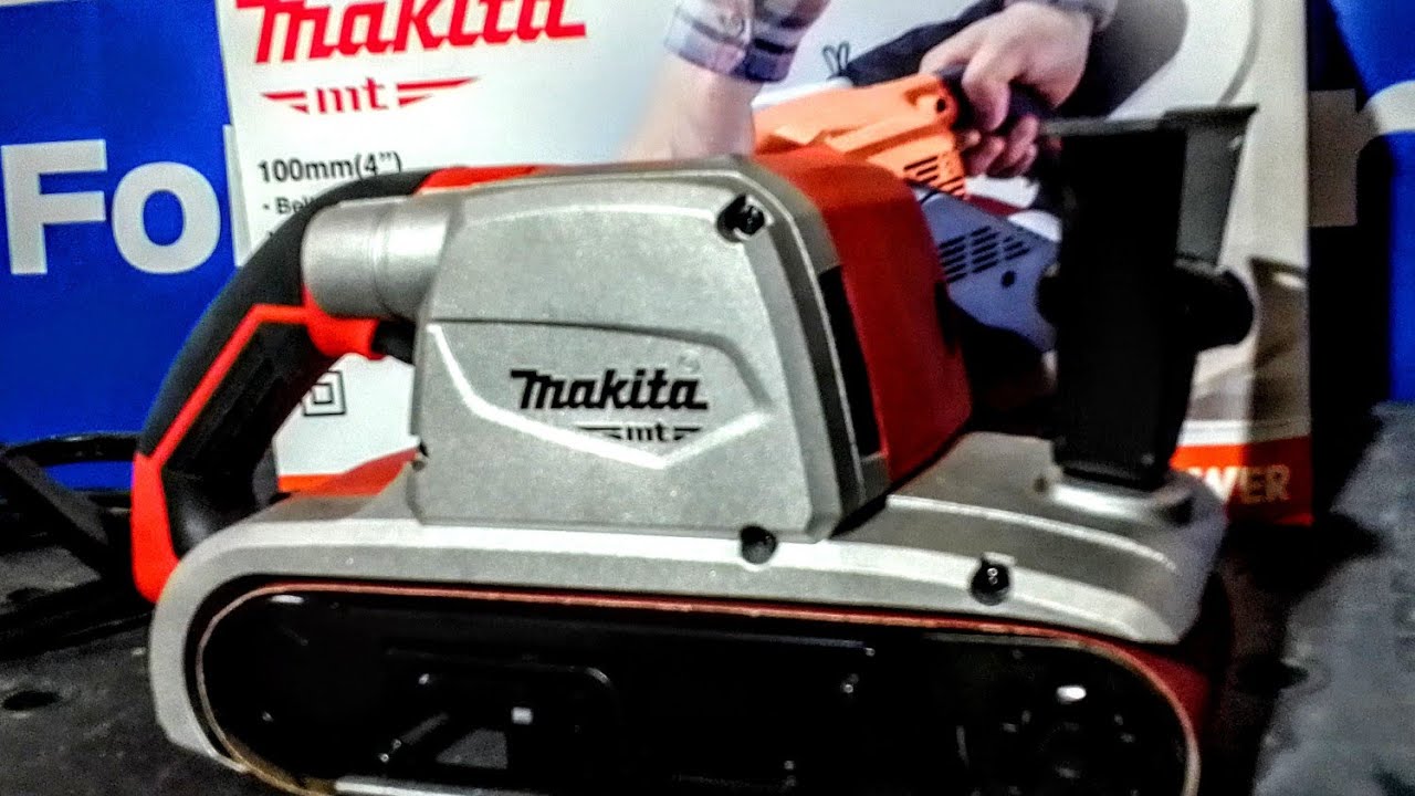 Makita M9400, levigatrice a nastro.