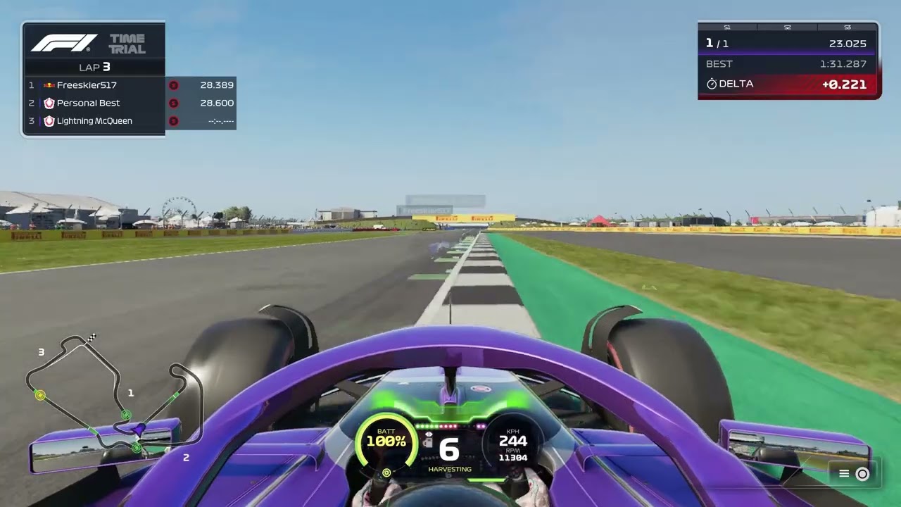 Day 3 trying to get top 100k on SilverStone