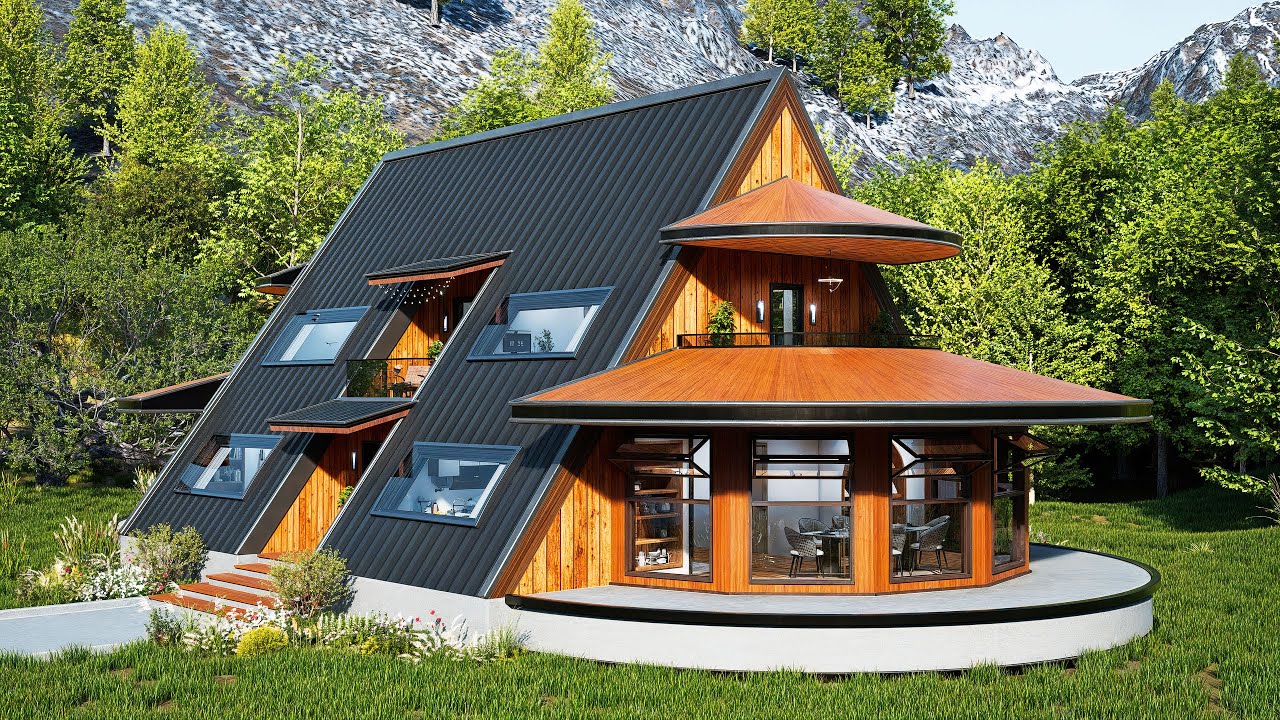 Relaxing Tour of This 4 Bedroom A-Frame - The Perfect Cabin: Cozy, Elegant, and Truly Breathtaking