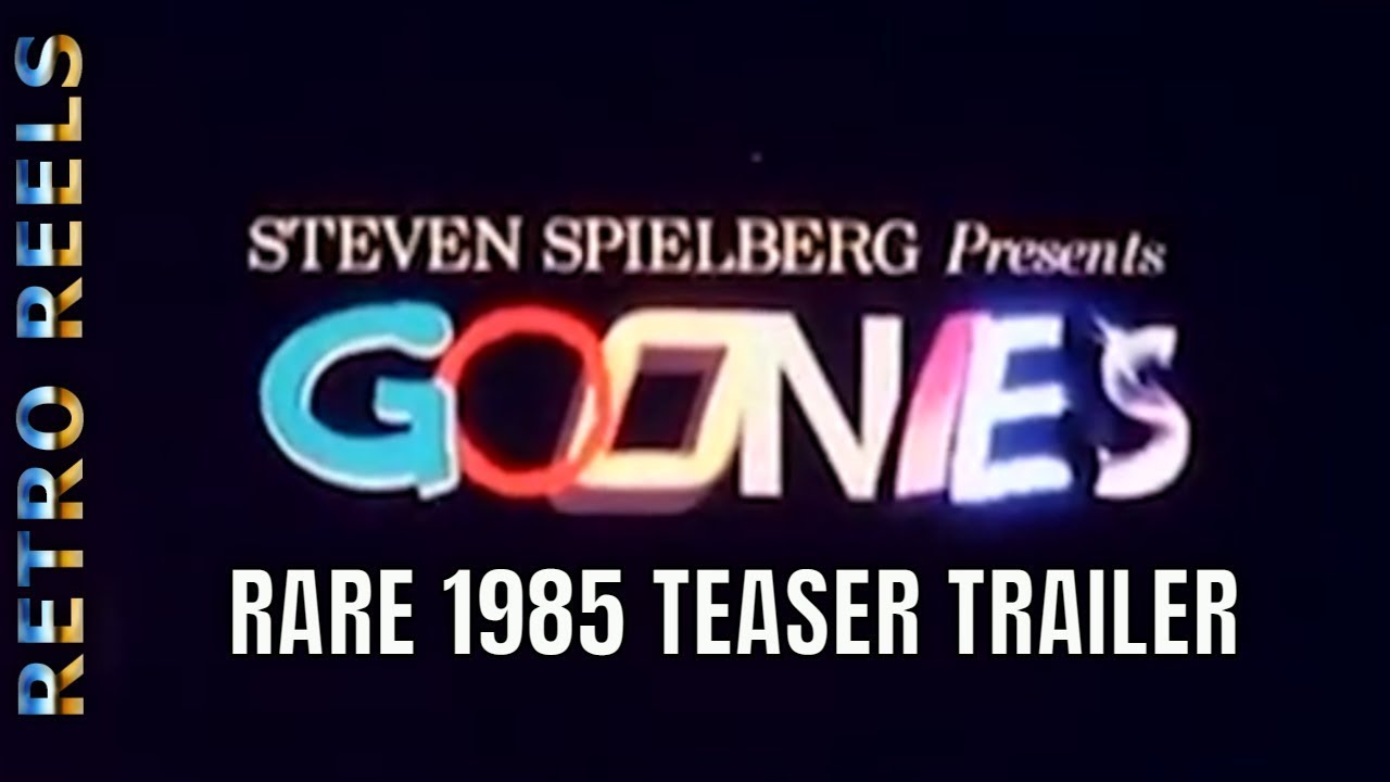 The Goonies - Original 1985 Teaser Trailer Rare