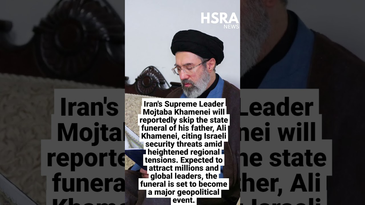 Iran Supreme Leader To Skip Ali Khamenei Funeral Over Israel Threat? #shorts #breakingnews